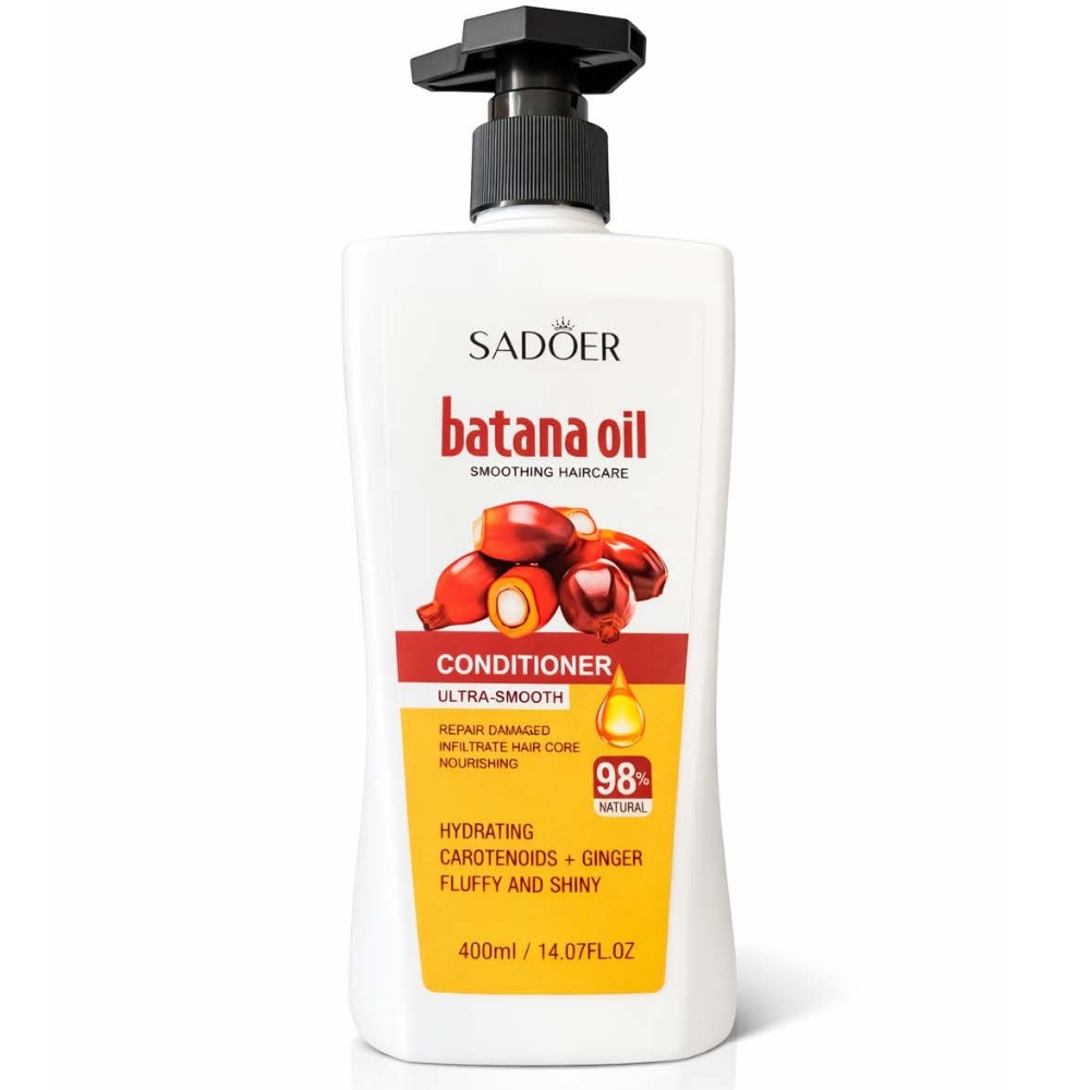 Balsam nutritiv de par cu ulei de batana, 400 ml, Sadoer
