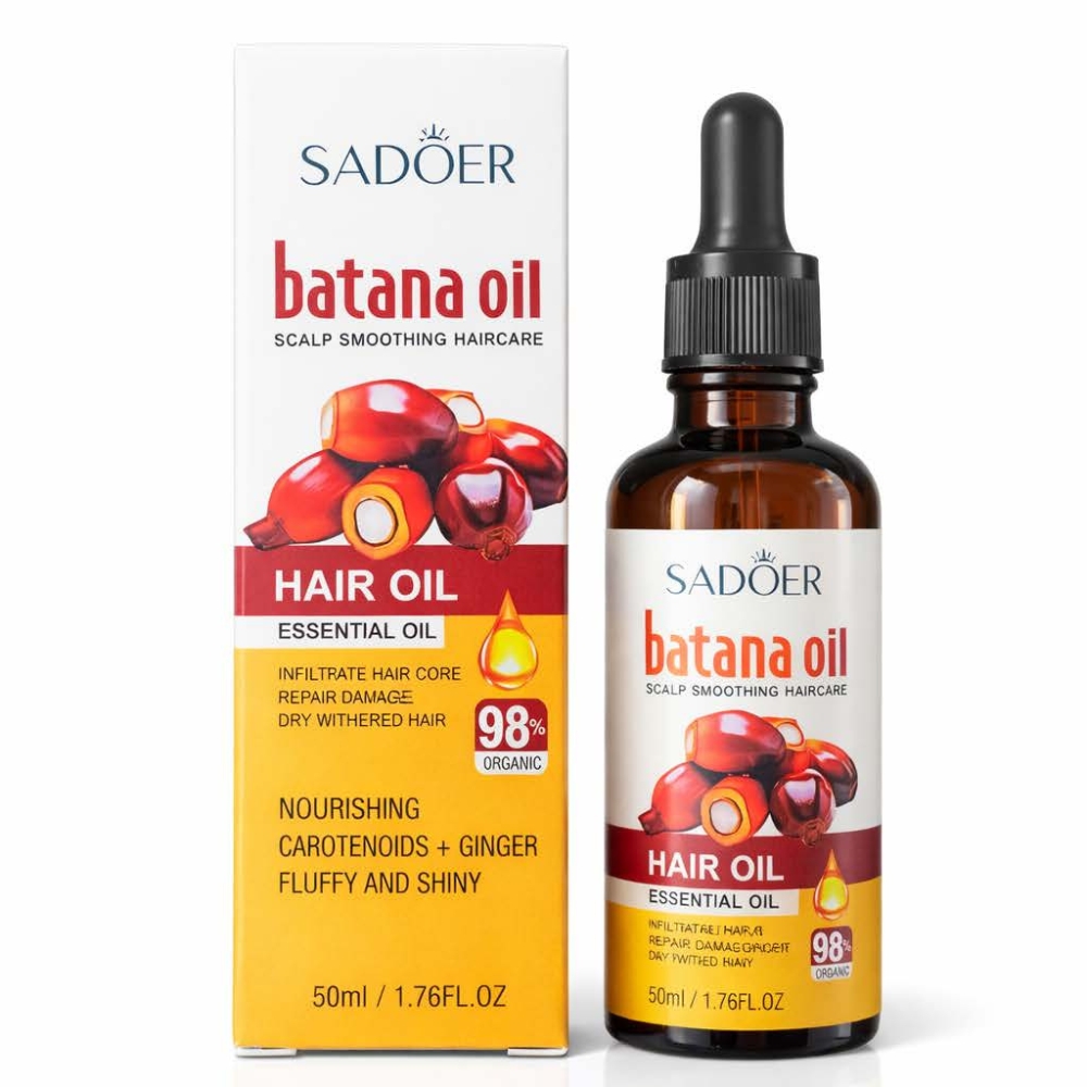 Picaturi nutritive de par cu ulei de batana, 50 ml, Sadoer