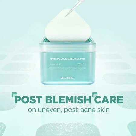Dischete tonice Madecassoside Blemish Pad, 100 bucati, Mediheal 709045