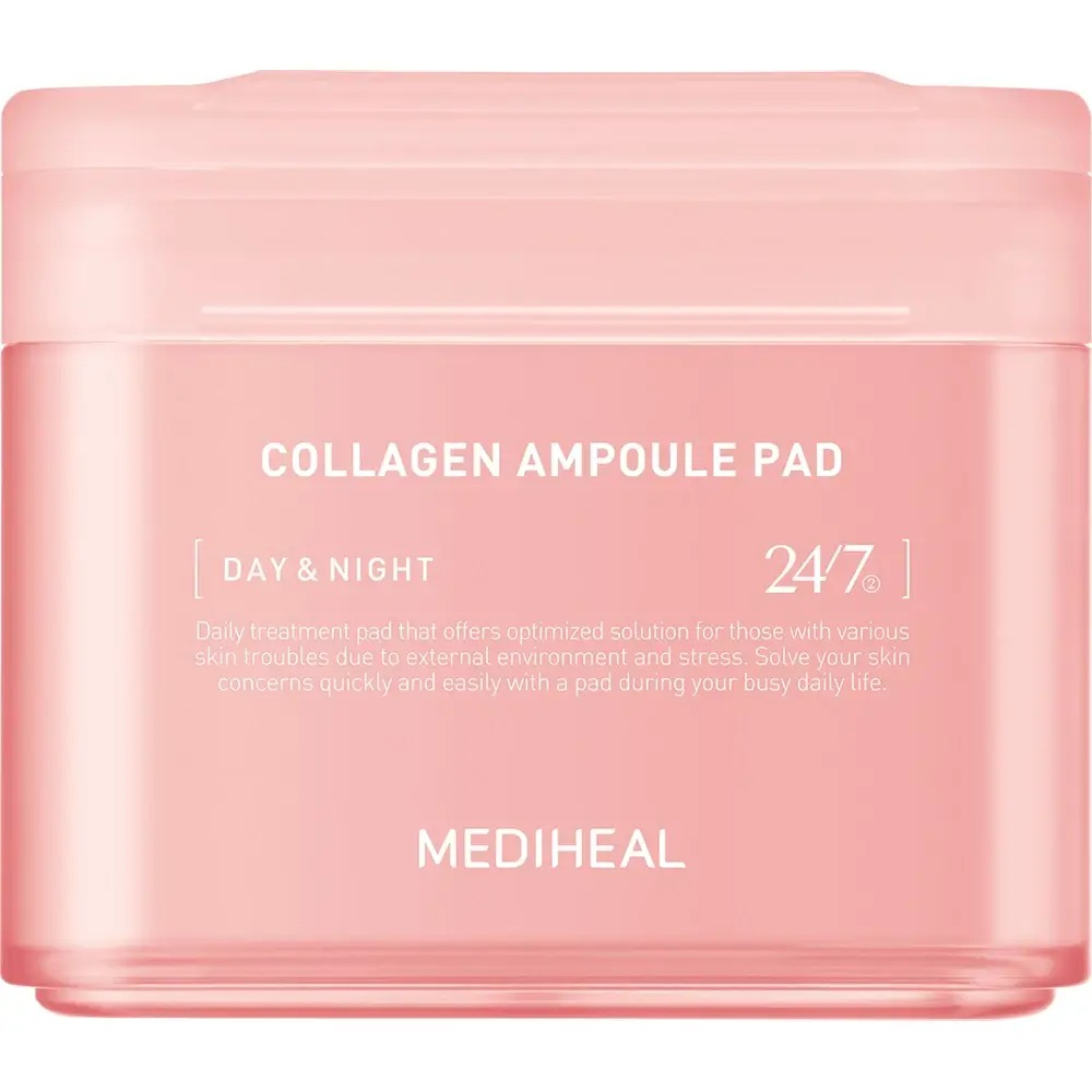 Dischete tonice cu colagen, Collagen Ampoule Pad, 100 bucati, Mediheal