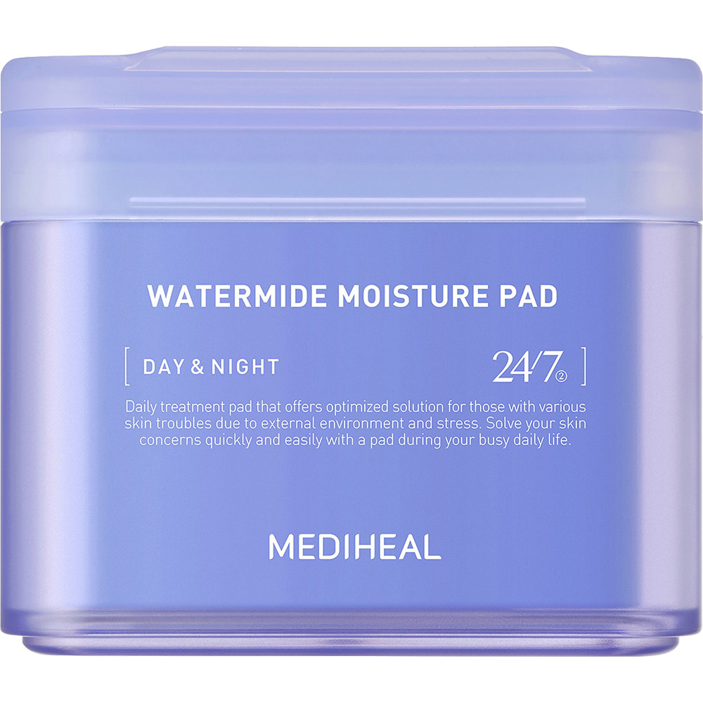 Dischete tonice hidratante Watermide Moisture Pad, 100 bucati, Mediheal