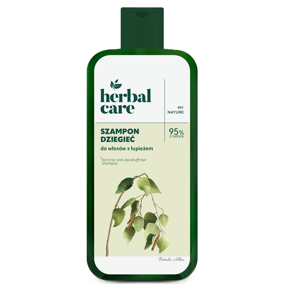 Sampon cu extract de Gudron de Mesteacan pentru par predispus la matreata Herbal Care, 330 ml, Farmona