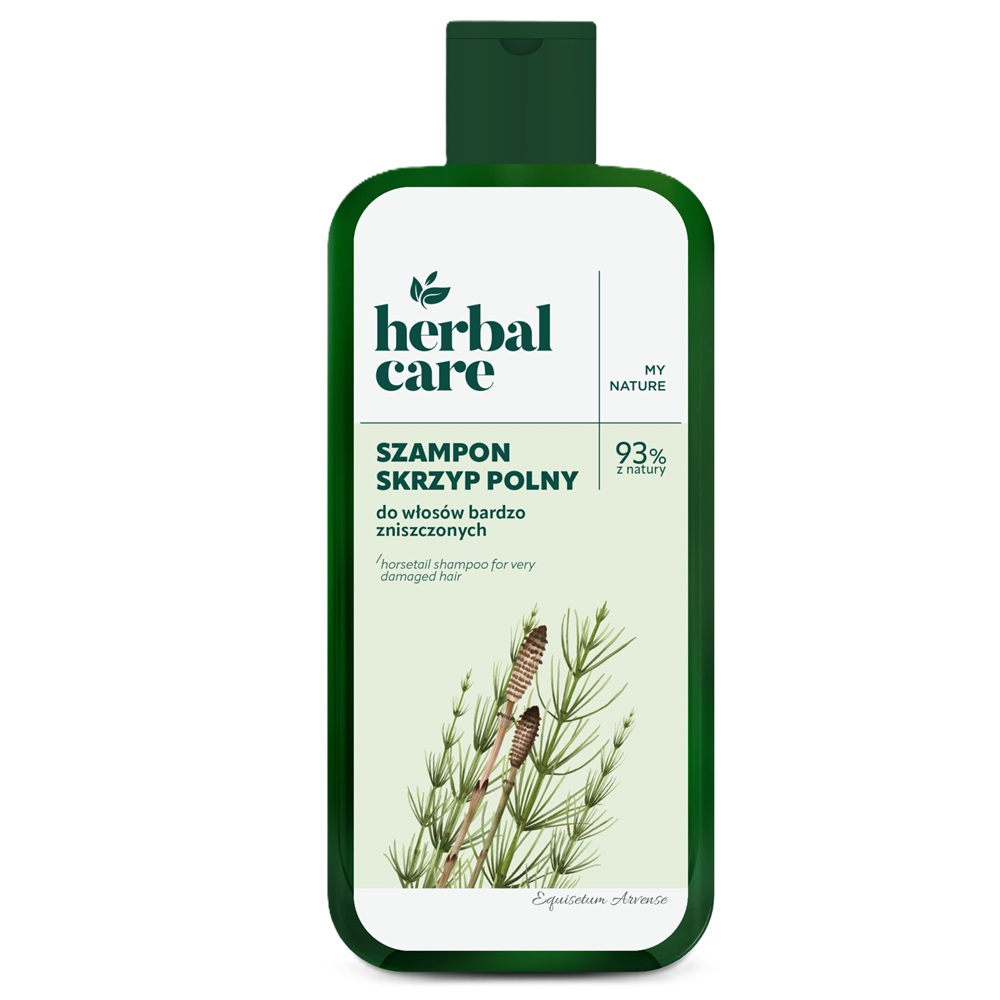 Sampon cu extract de Coada calului pentru par foarte deteriorat Herbal Care, 330 ml, Farmona