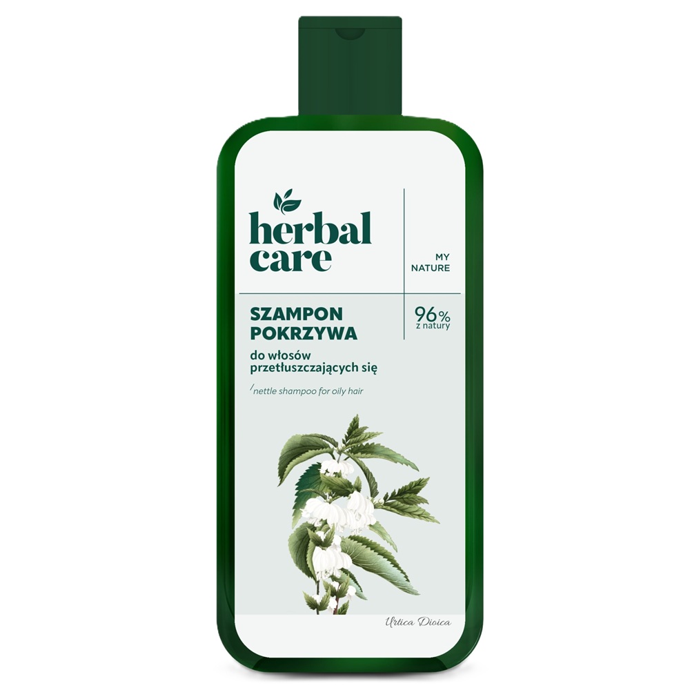 Sampon cu extract de Urzica pentru par gras Herbal Care, 330 ml, Farmona