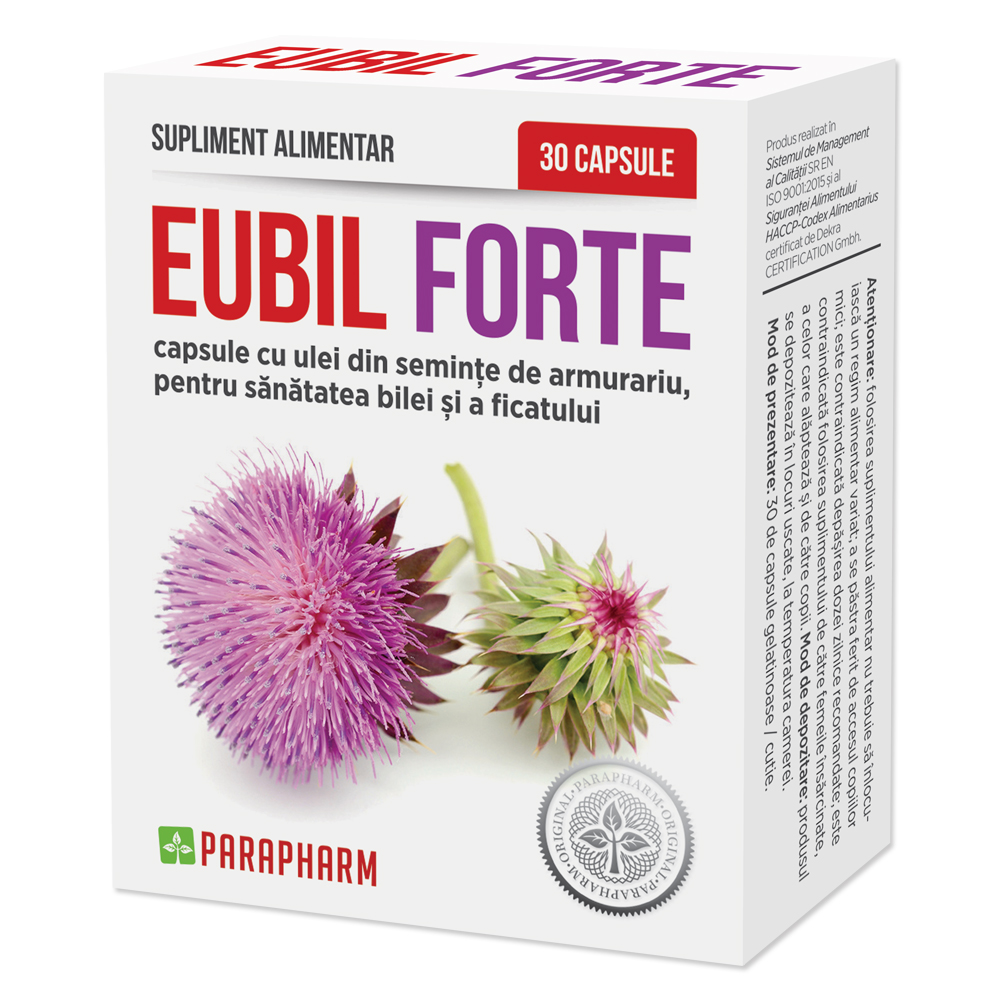 Eubil Forte, 30 capsule, Parapharm