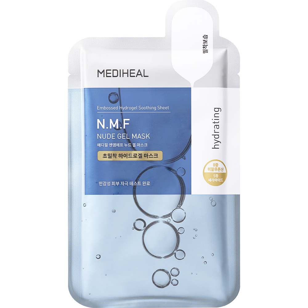 Masca din hidrogel pentru hidratare intensa, N.M.F Nude Gel Mask, 30 g, Mediheal