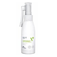 Spray pentru igiena orala a cainilor sensibili la periaj Enzymatic Caryodent, 75 g, Vetexpert