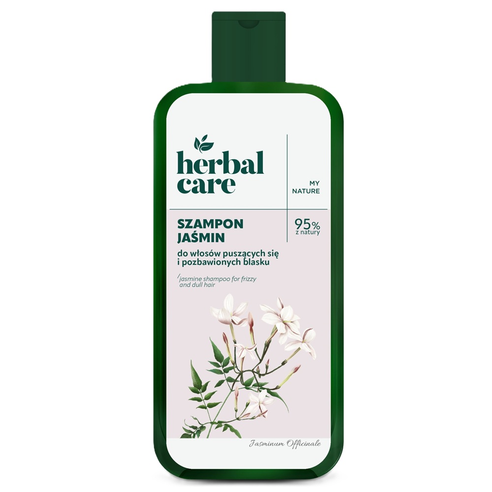 Sampon cu extract de Iasomie pentru par rebel si lipsit de stralucire Herbal Care, 330 ml, Farmona