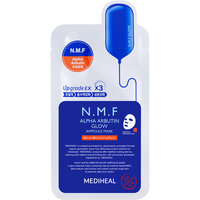 Masca tip servetel iluminatoare, Alpha Arbutin Glow Ampoule Sheet Mask, 27 ml, Mediheal