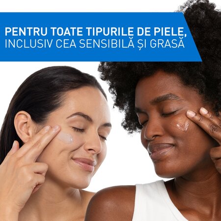 Gel-crema cu acid hialuronic pentru hidratarea tenului HA Water Gel, 48 ml, CeraVe 709351