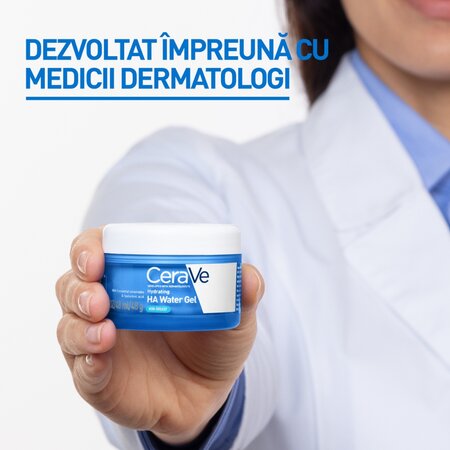 Gel-crema cu acid hialuronic pentru hidratarea tenului HA Water Gel, 48 ml, CeraVe 709342