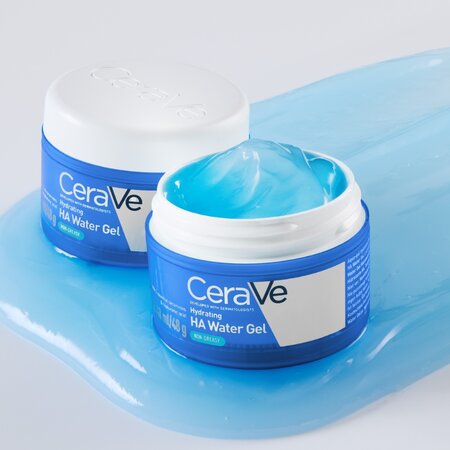 Gel-crema cu acid hialuronic pentru hidratarea tenului HA Water Gel, 48 ml, CeraVe 709354