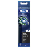 Rezerve periute de dinti electrica negru Cross Action, 4 bucati, Oral-B