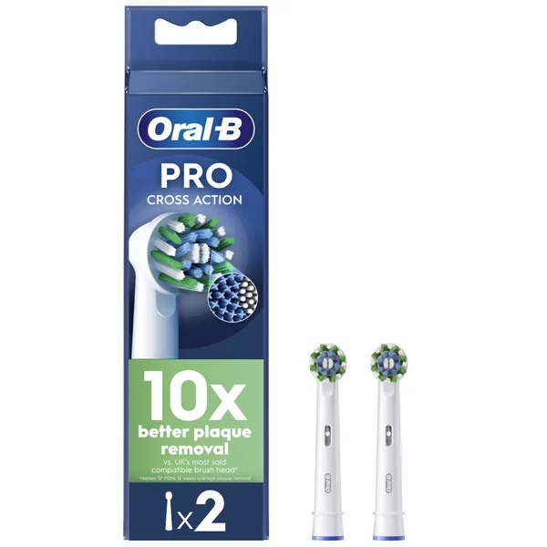 Rezerve periute de dinti electrica Cross Action, 2 bucati, Oral-B
