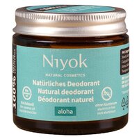 Deodorant si antiperspirant natural tip crema Aloha, 40 ml, Niyok