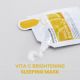 Masca de noapte iluminatoare, Vita C Brightening Sleeping Mask, 20 ml, Mediheal 709442