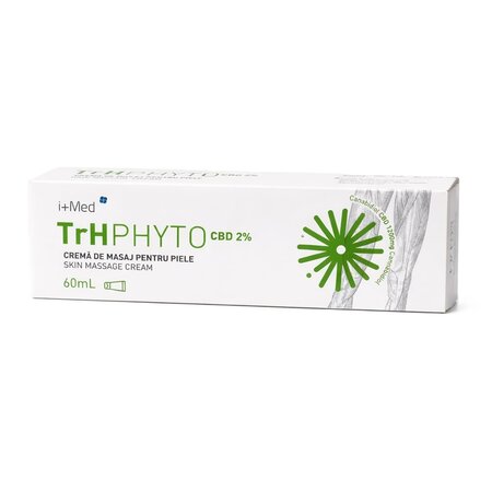 Crema de masaj pentru piele cu CBD 2% TrH Phyto, 60 ml, I+Med 709448