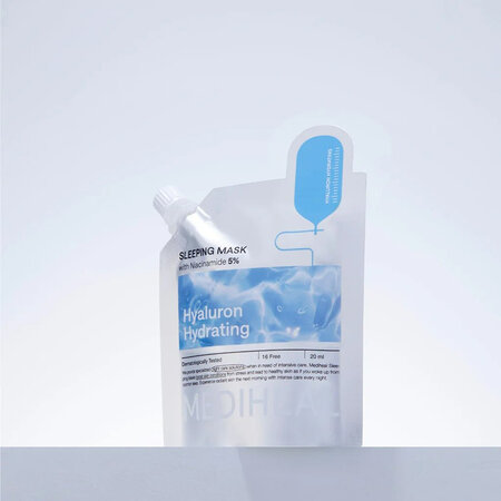 Masca de noapte hidratanta, Hyaluron Hydrating Sleeping Mask, 20 ml, Mediheal 709454