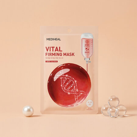 Masca tip servetel cu colagen, Vital Firming Sheet Mask, 20 ml, Mediheal 709485