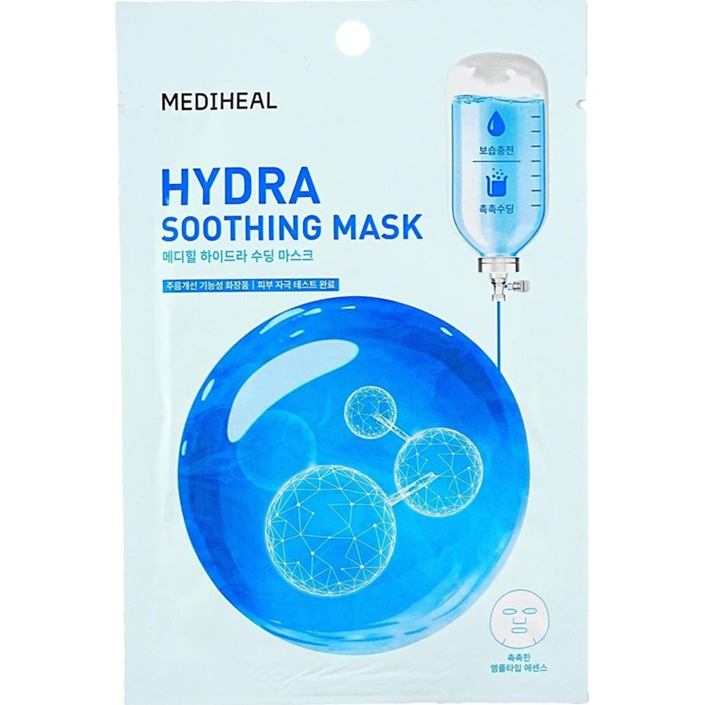 Masca tip servetel hidratanta, Hydra Soothing Sheet Mask, 20 ml, Mediheal