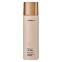 Lotiune exfolianta si iluminatoare cu ghimbir si 5% AHA Perfect Glow, 150 ml, Viorica