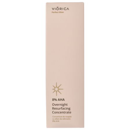 Concentrat de noapte cu 8% AHA Perfect Glow, 30 ml, Viorica 709541