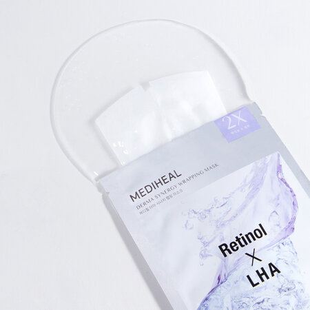 Masca tip servetel, Derma Synergy Retinol X LHA, 25 ml, Mediheal 709569