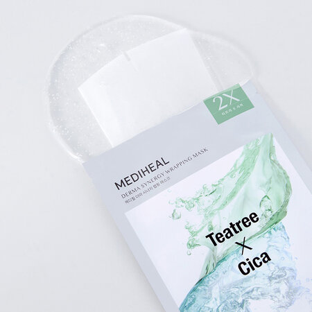 Masca tip servetel, Derma Synergy Teatree X Cica, 25 ml, Mediheal 709588