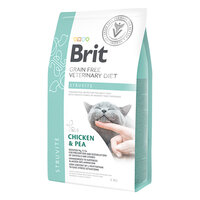 Hrana uscata cu pui si mazare pentru pisici Struvite, 2 Kg, Brit