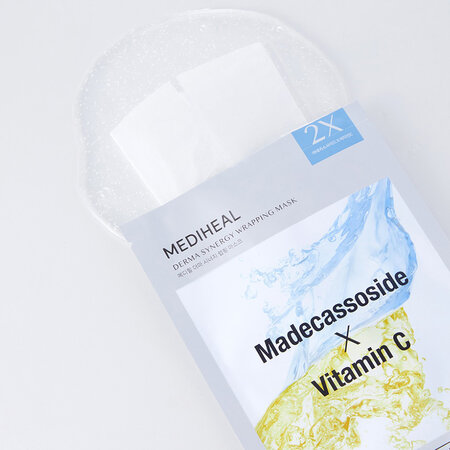 Masca tip servetel, Derma Synergy Madecassoside X Vitamin C, 25 ml, Mediheal 709601