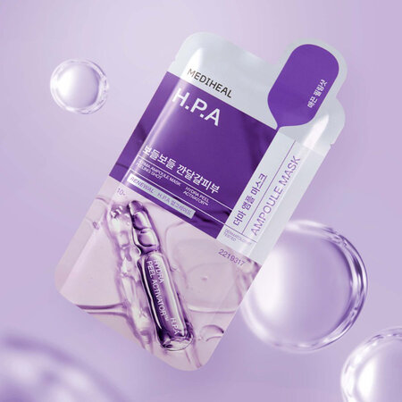 Masca tip servetel, H.P.A Derma Ampoule Sheet Mask, 26 ml, Mediheal 709648