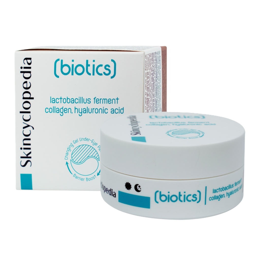 Plasturi hidrogel pentru ochi cu ferment Lactobacillus si colagen hidrolizat Biotics, 60 bucati, Skincyclopedia