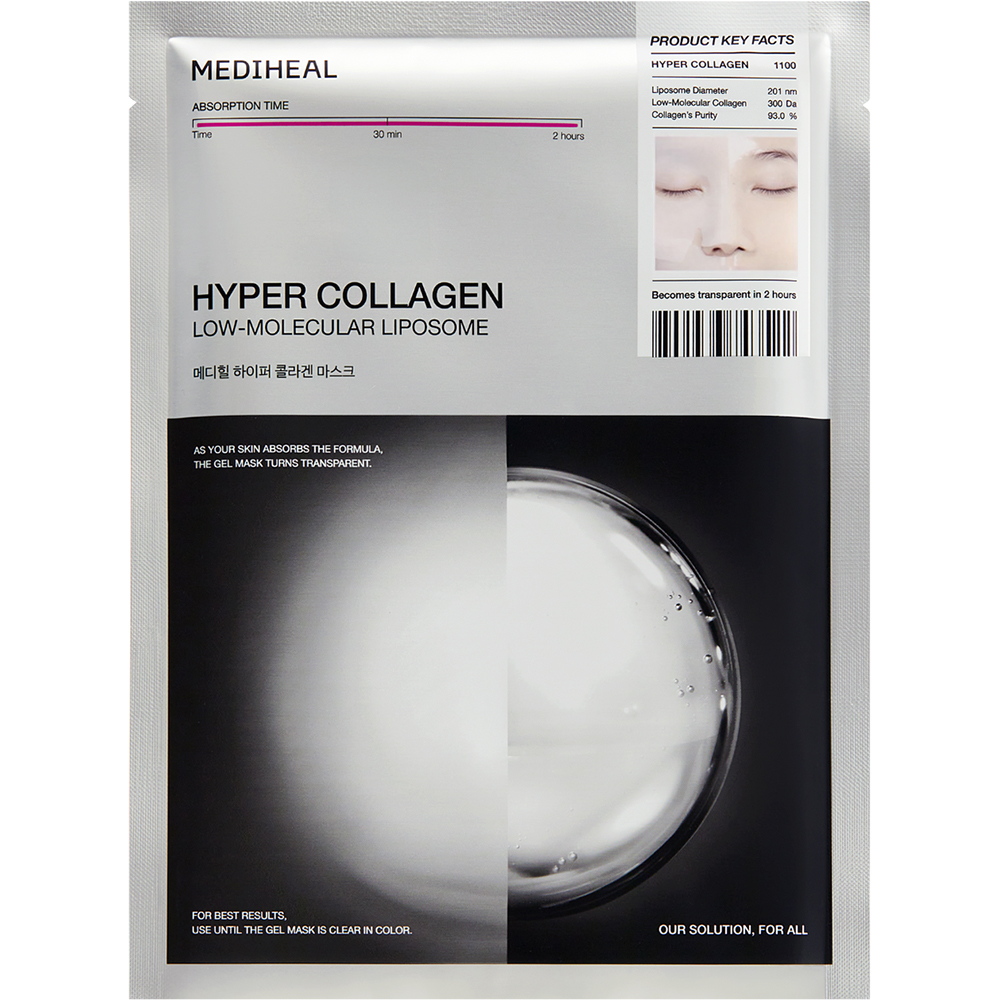 Masca din hidrogel, Hyper Collagen Hydrogel Mask, 35 g, Mediheal