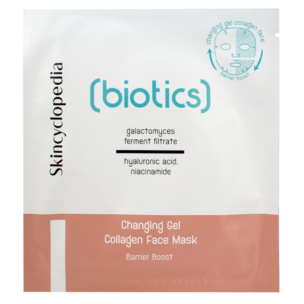 Masca hidrogel cu colagen si acid hialuronic Biotics, 1 bucata, Skincyclopedia