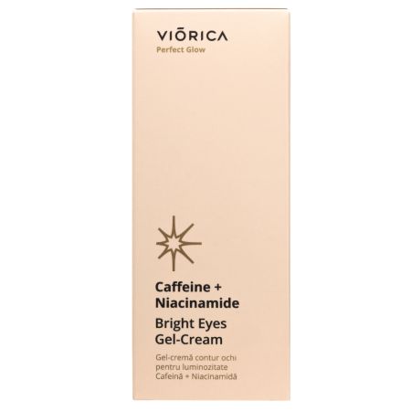 Gel-crema contur ochi cu efect iluminator Perfect Glow, 15 ml, Viorica 709709