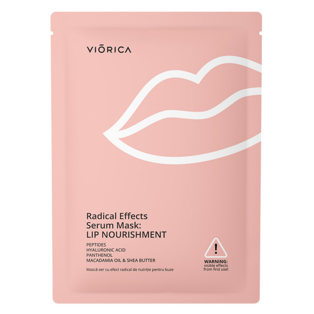 Masca-ser nutritiva pentru buze Radical Effects, 10 ml, Viorica