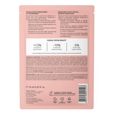 Masca-ser nutritiva pentru buze Radical Effects, 10 ml, Viorica 709772