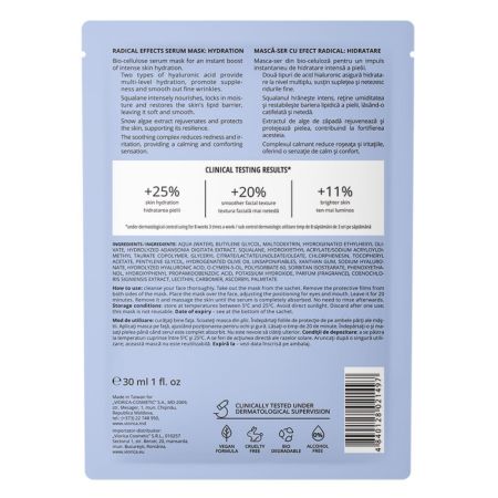 Masca-ser pentru hidratarea tenului Radical Effects, 30 ml, Viorica 709833