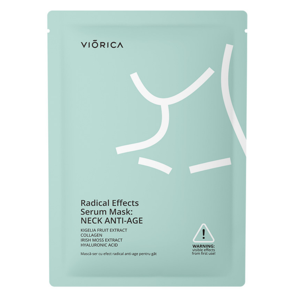 Masca-ser anti-age pentru gat Radical Effects, 30 ml, Viorica