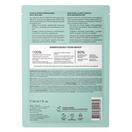 Masca-ser anti-age pentru gat Radical Effects, 30 ml, Viorica 709842