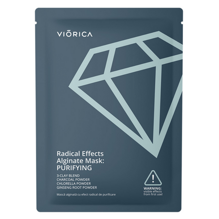 Masca alginata pentru purifierea tenului Radical Effects, 15 g, Viorica