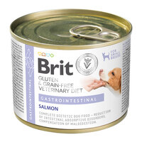 Hrana umeda cu somon pentru caini Gastrointestinal, 200 g, Brit