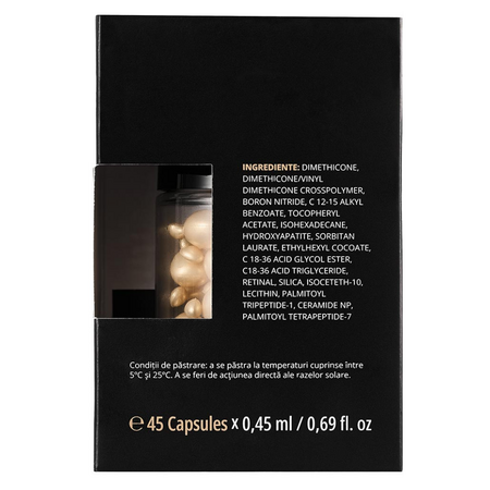 Ser concentrat cu retinal, peptide si ceramide, 45 capsule twist-off, Viorica 709880