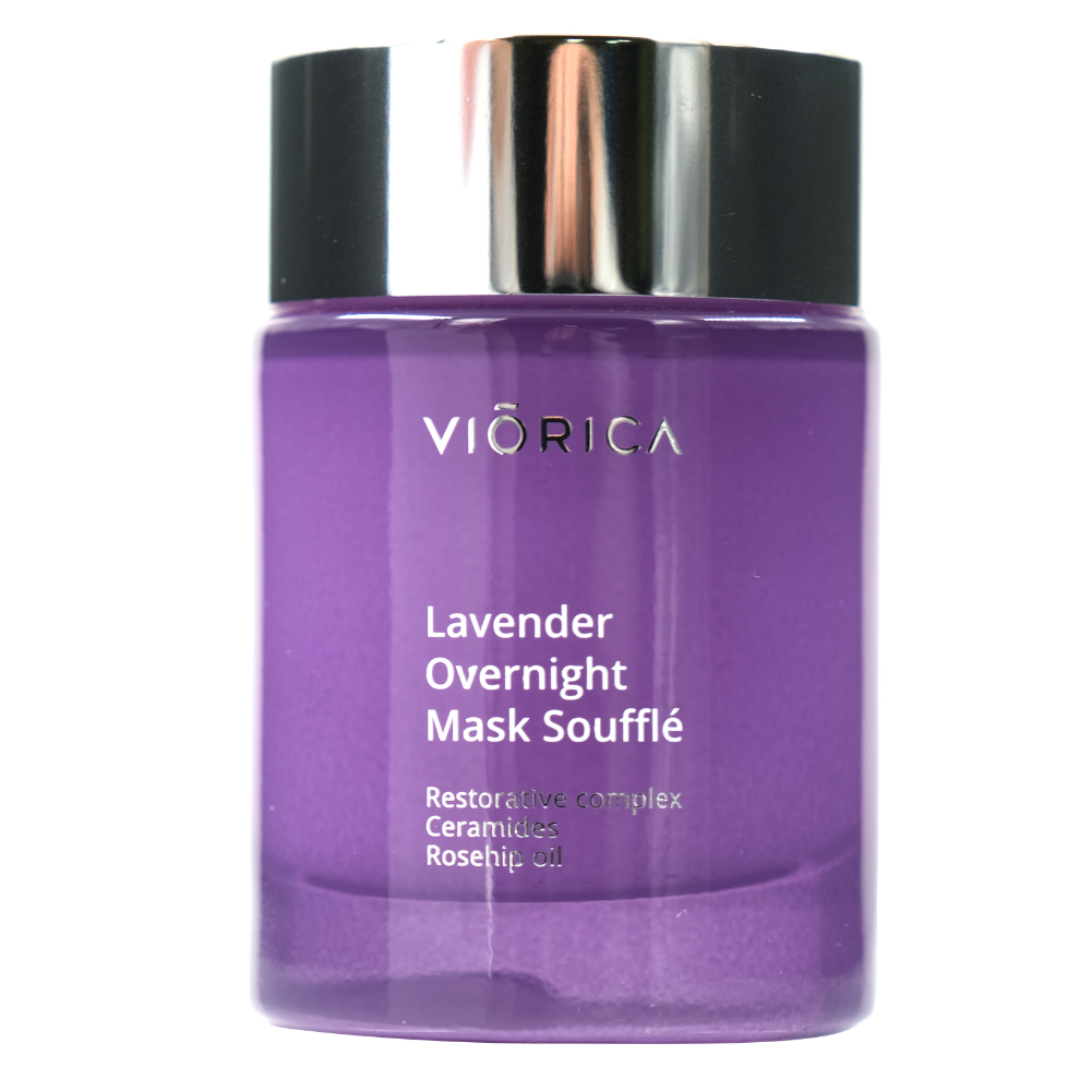 Masca souffle de noapte cu lavanda, 50 ml, Viorica
