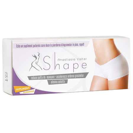 Anastasia Valter Shape, 30 capsule, Laboratoarele Medica