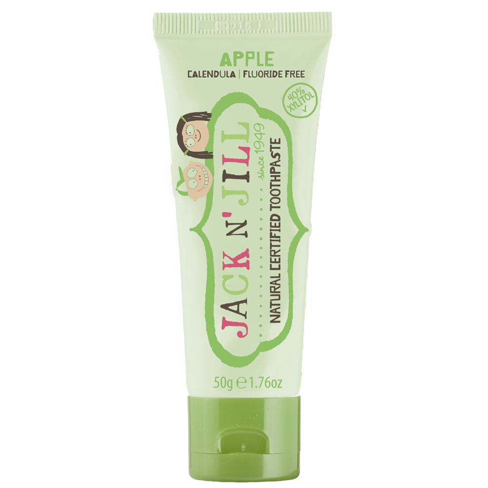 Pasta de dinti naturala cu aroma de mar verde pentru copii, 50 g, Jack n Jill