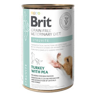 Hrana umeda din curcan si mazare pentru caini Struvite, 400 g, Brit