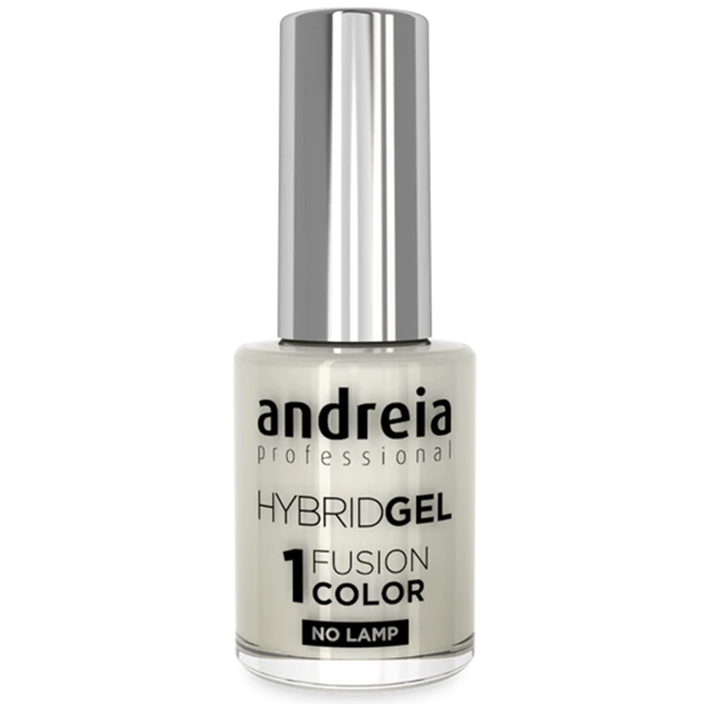 Lac de unghii Milky White Hybrid Fusion, 10.5 ml, Andreia Professional
