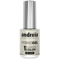 Lac de unghii Milky White Hybrid Fusion, 10.5 ml, Andreia Professional