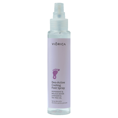 Spray racoritor pentru picioare Deo-Activ, 100 ml, Viorica
